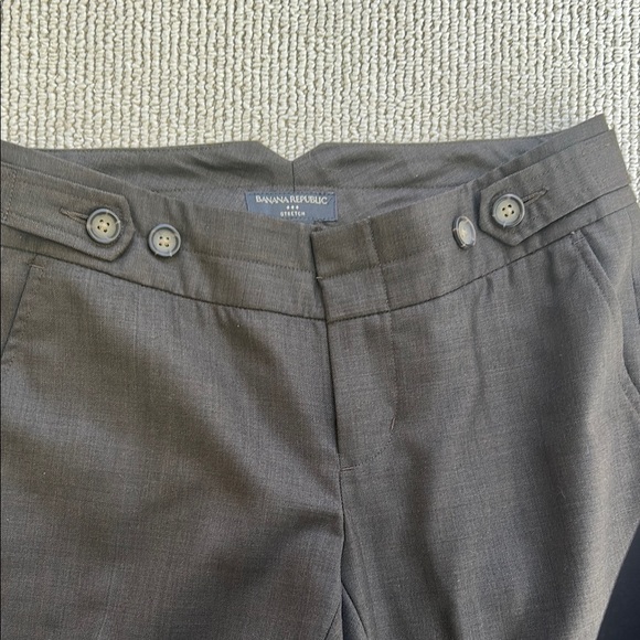 Banana Republic Brown Stretch Pants🌿 - Picture 3 of 5